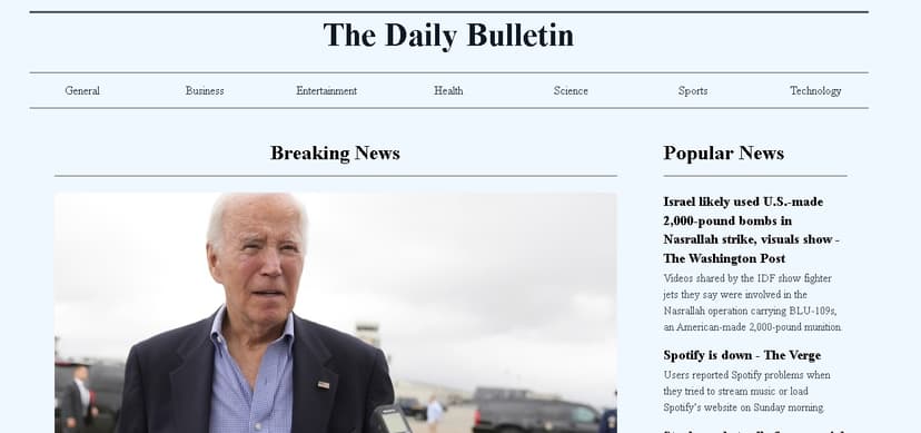 The Daily Bulletin